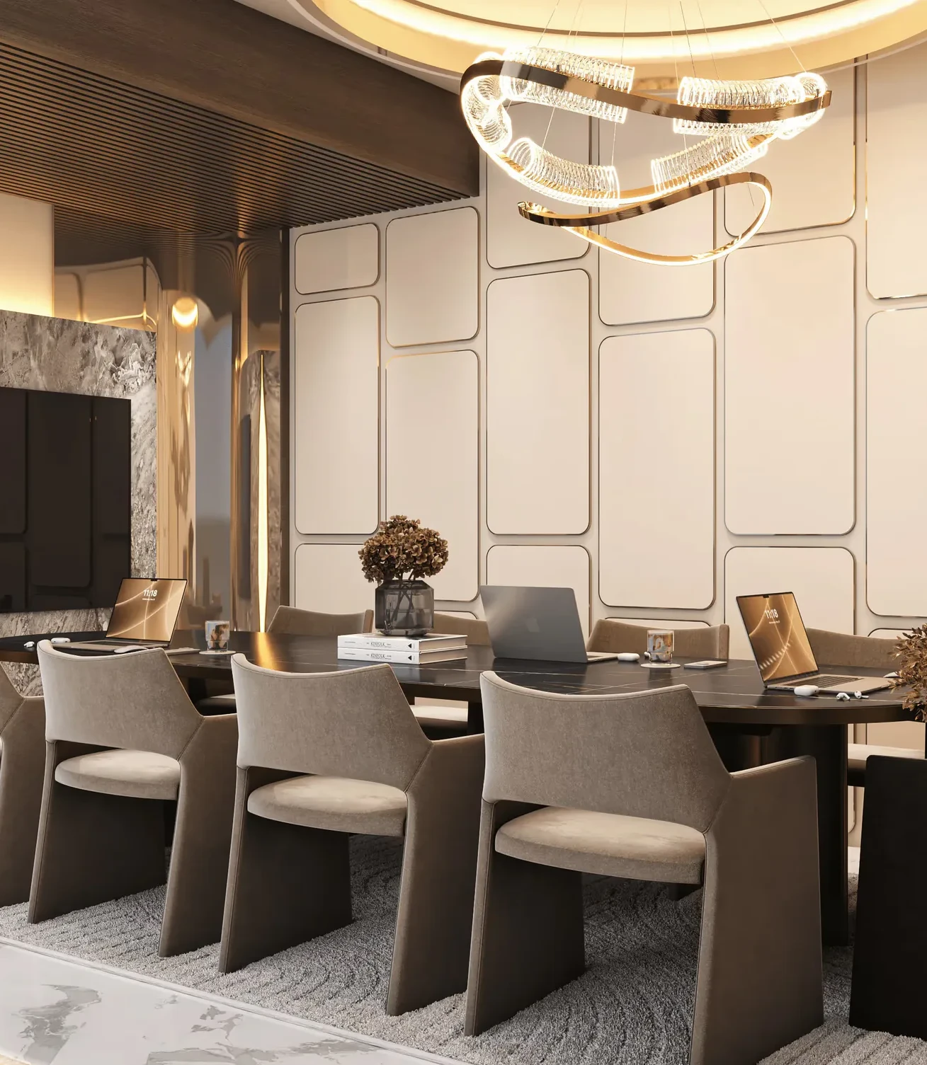 The conference room at the Intrici Experience Centre