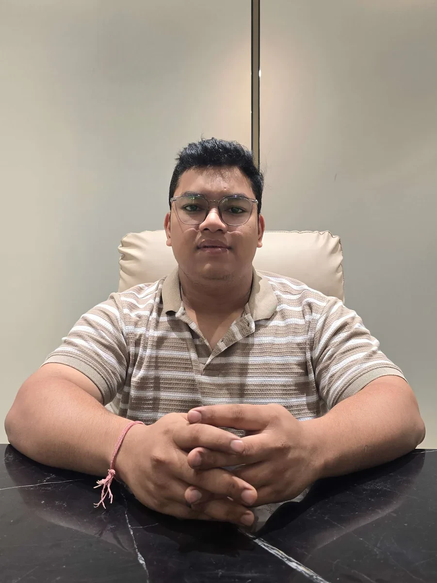Portrait of Sandeep, Accounts, Intrici Interiors